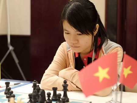 Thảo Nguyên là tay cờ Việt Nam duy nhất có mặt ở World Cup cờ vua nữ 2017.